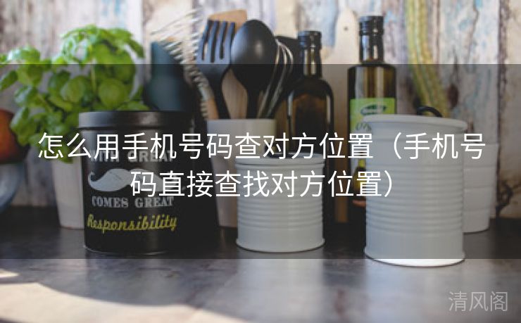 怎么用手机号码查对方位置〔手机号码直接查找对方位置〕  第1张