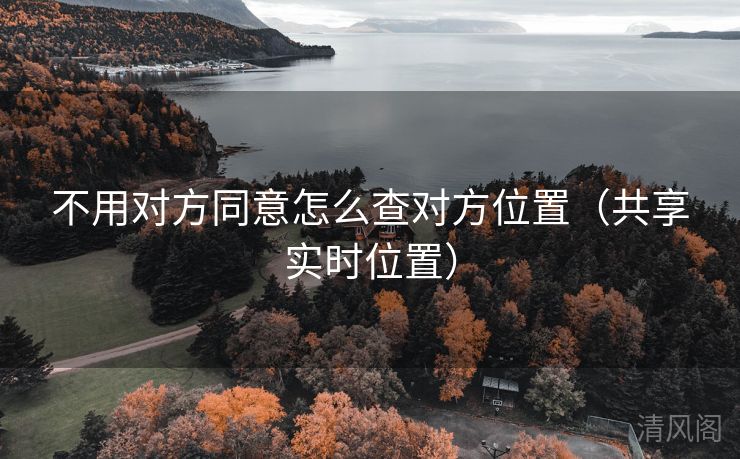 不用对方同意怎么查对方位置〔共享实时位置〕  第2张